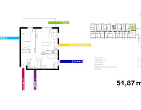 Mieszkanie na sprzedaż, Bydgoszcz M. Bydgoszcz Fordon Nowy Fordon, 430 261 zł, 51,87 m2, PAT-MS-1392