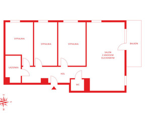 Mieszkanie na sprzedaż, Warszawa Praga-Południe Warszawa Praga-Południe Podskarbińska, 1 313 000 zł, 89,25 m2, PH501495