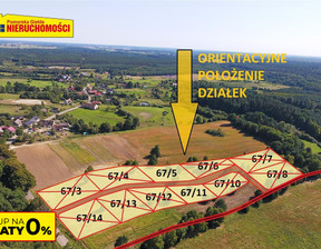 Działka na sprzedaż, Szczecinecki Grzmiąca Radomyśl, 45 000 zł, 1001 m2, 0504930