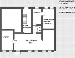 Lokal na sprzedaż, Zabrze Biskupice Feliksa Goły, 300 000 zł, 105,13 m2, 145329921