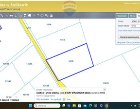 Działka na sprzedaż, Makowski Szelków Stary Strachocin, 58 905 zł, 1500 m2, 720/3992/OGS