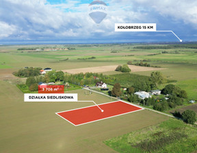 Działka na sprzedaż, Kołobrzeski Kołobrzeg Drzonowo, 150 000 zł, 3708 m2, 52/13467/OGS