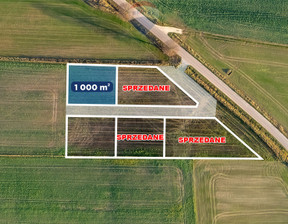 Działka na sprzedaż, Koszaliński Będzino Dobrzyca, 74 000 zł, 1000 m2, GDF21187