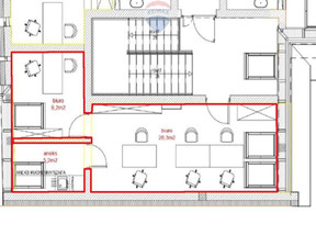 Biuro do wynajęcia, Nowotarski Nowy Targ, 2100 zł, 40,7 m2, 484/2680/OLW