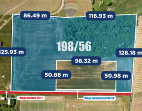 Działka na sprzedaż, Koszaliński Będzino Śmiechów, 799 000 zł, 19 900 m2, GDF21167