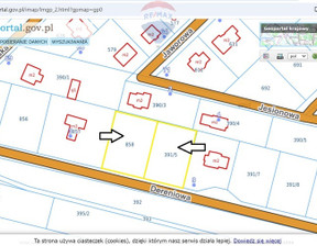 Działka na sprzedaż, Miński Halinów Hipolitów Dereniowa, 385 000 zł, 1100 m2, 731/3992/OGS