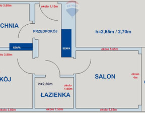 Mieszkanie na sprzedaż, Kraków Czyżyny Śliwkowa, 570 000 zł, 51 m2, 414/2680/OMS