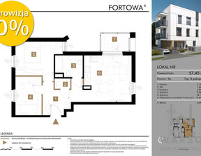 Mieszkanie na sprzedaż, Warszawa Bielany Fortowa, 1 085 800 zł, 57,45 m2, 264/6523/OMS