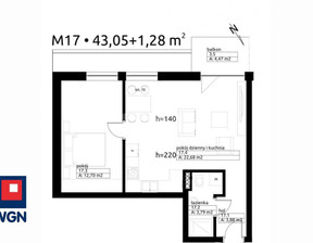 Mieszkanie na sprzedaż, Wieluński Wieluń UROCZA, 387 020 zł, 43,05 m2, 16300096