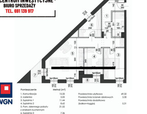 Mieszkanie na sprzedaż, Lublin (Grodzki) Lublin Węglin Południowy, 682 628 zł, 72,62 m2, 220088