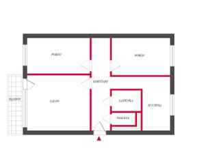 Mieszkanie na sprzedaż, Łódź Łódź-Bałuty Doły Franciszkańska, 530 000 zł, 57 m2, TC917820