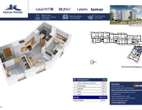 Mieszkanie na sprzedaż, Łomża Akademicka, 313 459 zł, 40,97 m2, 2125