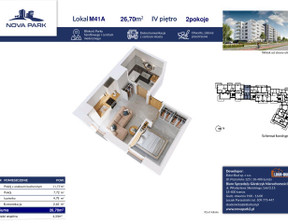 Mieszkanie na sprzedaż, Łomża Akademicka, 220 818 zł, 28,86 m2, 2102