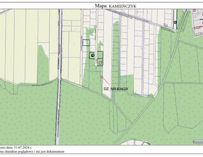 Działka na sprzedaż, Wyszkowski (pow.) Wyszków (gm.) Kamieńczyk, 30 000 zł, 928 m2, TTT-00000286
