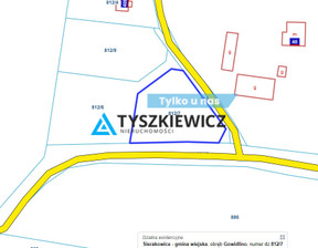 Działka na sprzedaż, Kartuski Sierakowice Gowidlino, 134 004 zł, 1357 m2, TY204927