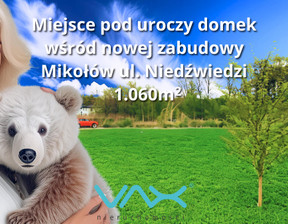Działka na sprzedaż, Mikołowski Mikołów Niedźwiedzi, 480 000 zł, 1060 m2, 528767