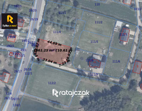 Działka na sprzedaż, Starogardzki Starogard Gdański Trzcińsk Alfonsa Heldt, 119 000 zł, 1057 m2, R-675869