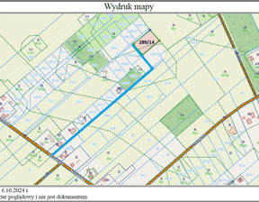 Działka na sprzedaż, łódzkie zgierski Zgierz Siedlisko Spokojna, 208 240 zł, 2603 m2, gratka-37468217