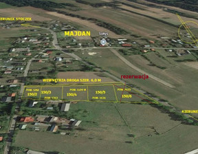 Działka na sprzedaż, mazowieckie węgrowski Stoczek Majdan, 96 150 zł, 1282 m2, gratka-38601629