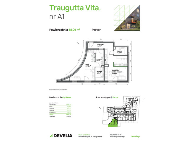 Mieszkanie w inwestycji Traugutta Vita, symbol A01 » nportal.pl