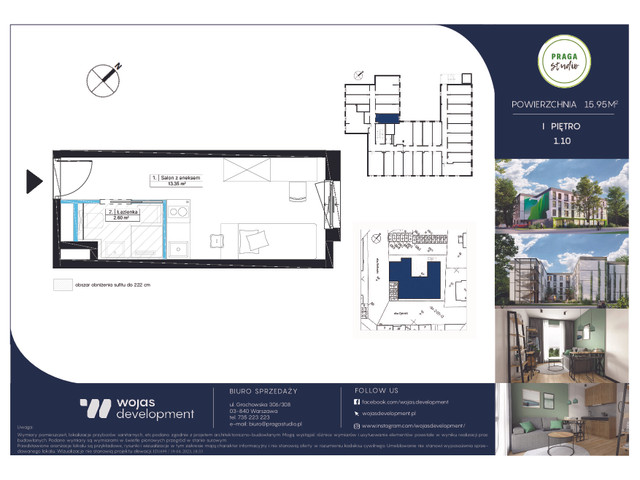 Mieszkanie w inwestycji PRAGA STUDIO, symbol 1.10 » nportal.pl