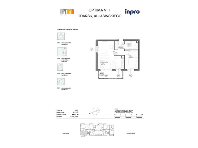 Mieszkanie w inwestycji Optima, symbol A.1.3.2 » nportal.pl