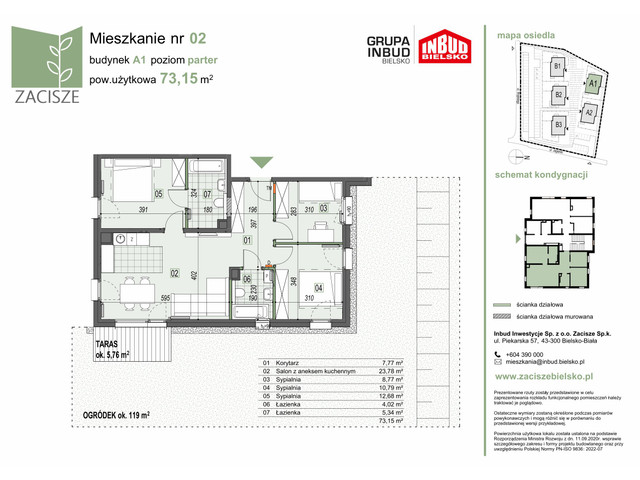 Mieszkanie w inwestycji Apartamenty Zacisze, symbol A1_2 » nportal.pl