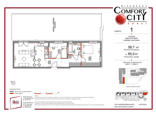 Mieszkanie w inwestycji Comfort City Koral, symbol 1 » nportal.pl