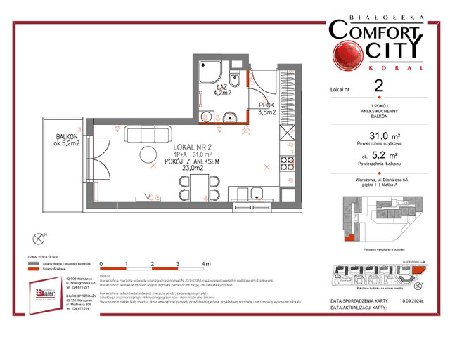 Mieszkanie w inwestycji Comfort City Koral, symbol 2 » nportal.pl