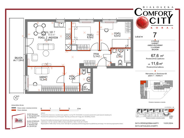 Mieszkanie w inwestycji Comfort City Koral, symbol 7 » nportal.pl