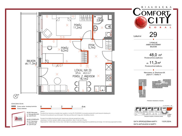 Mieszkanie w inwestycji Comfort City Koral, symbol 29 » nportal.pl