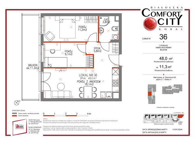 Mieszkanie w inwestycji Comfort City Koral, symbol 36 » nportal.pl