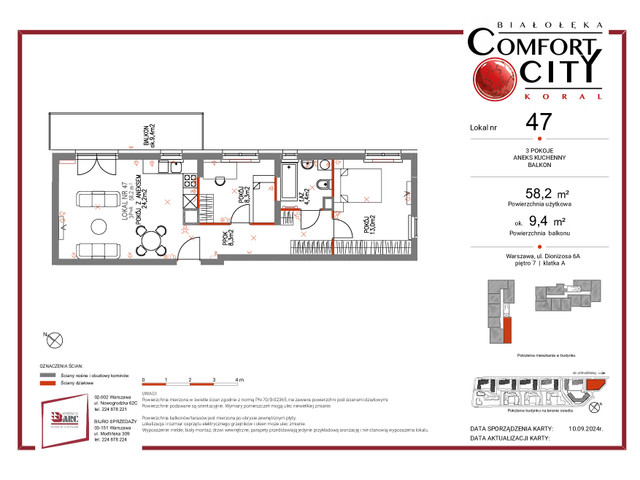 Mieszkanie w inwestycji Comfort City Koral, symbol 47 » nportal.pl