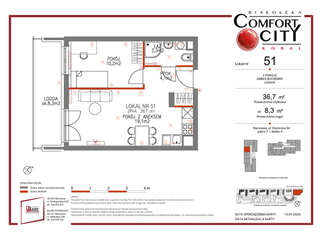 Mieszkanie w inwestycji Comfort City Koral, symbol 51 » nportal.pl