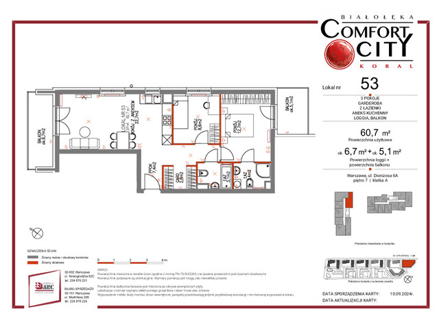 Mieszkanie w inwestycji Comfort City Koral, symbol 53 » nportal.pl