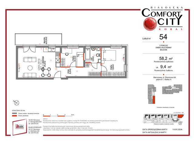 Mieszkanie w inwestycji Comfort City Koral, symbol 54 » nportal.pl