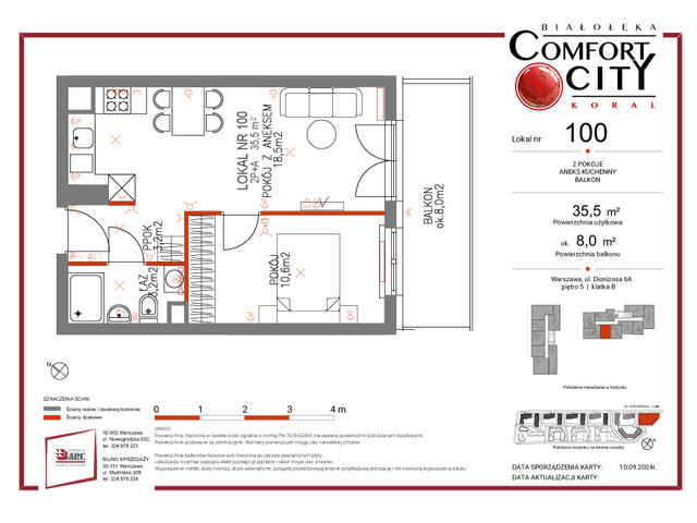 Mieszkanie w inwestycji Comfort City Koral, symbol 100 » nportal.pl