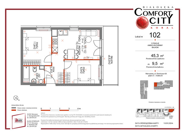 Mieszkanie w inwestycji Comfort City Koral, symbol 102 » nportal.pl