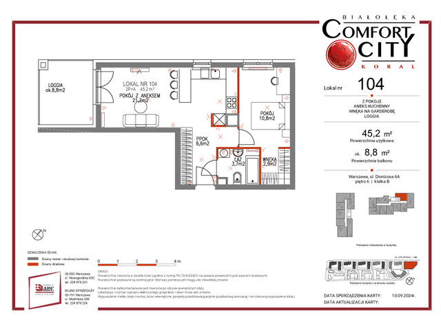 Mieszkanie w inwestycji Comfort City Koral, symbol 104 » nportal.pl