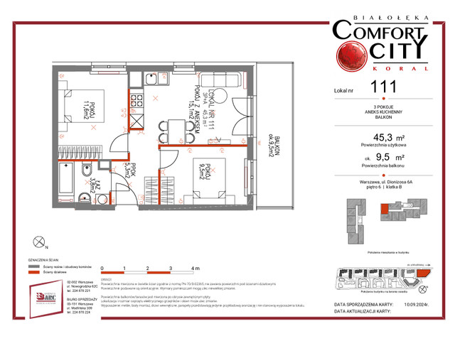 Mieszkanie w inwestycji Comfort City Koral, symbol 111 » nportal.pl