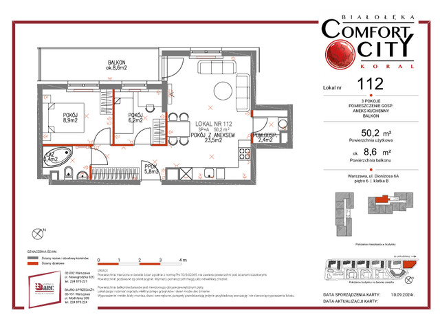 Mieszkanie w inwestycji Comfort City Koral, symbol 112 » nportal.pl