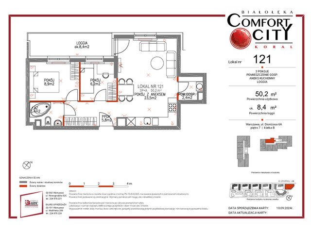 Mieszkanie w inwestycji Comfort City Koral, symbol 121 » nportal.pl