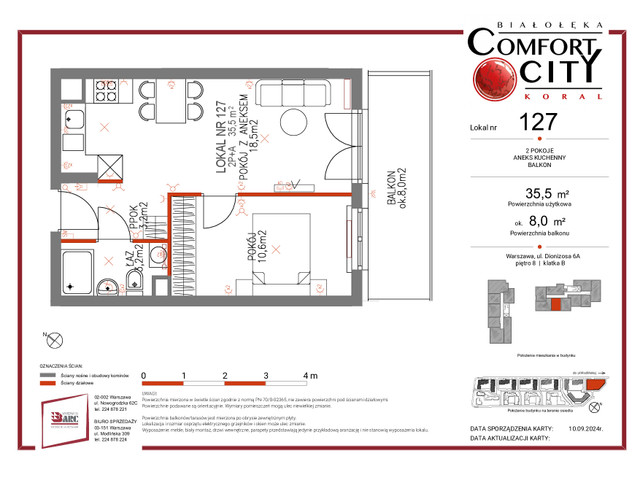 Mieszkanie w inwestycji Comfort City Koral, symbol 127 » nportal.pl