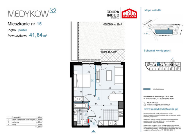 Mieszkanie w inwestycji Medyków 32, symbol M.15 » nportal.pl