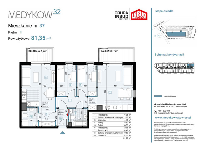 Mieszkanie w inwestycji Medyków 32, symbol M.37 » nportal.pl