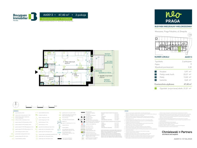 Mieszkanie w inwestycji Neo Praga, symbol AA0013 » nportal.pl