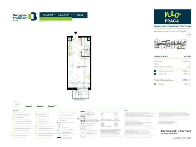 Mieszkanie w inwestycji Neo Praga, symbol AA0510 » nportal.pl