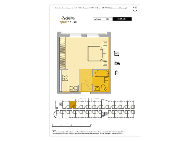 Mieszkanie w inwestycji Delta Apart House, symbol 104 » nportal.pl