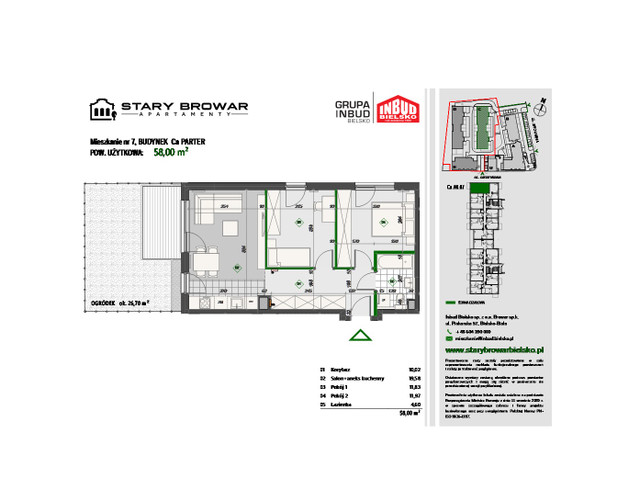 Mieszkanie w inwestycji Stary Browar Apartamenty - etap II, symbol C7 » nportal.pl