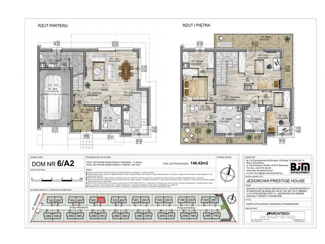 Dom w inwestycji Jeziorowa Prestige House, budynek Promocja!, symbol 6/A2 » nportal.pl